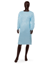 Apron 98x120cm/0,03mm    N20/blue/sleeves/Klinion